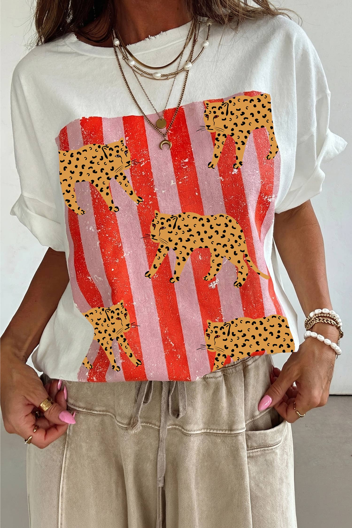 Cheetah Graphic Tee