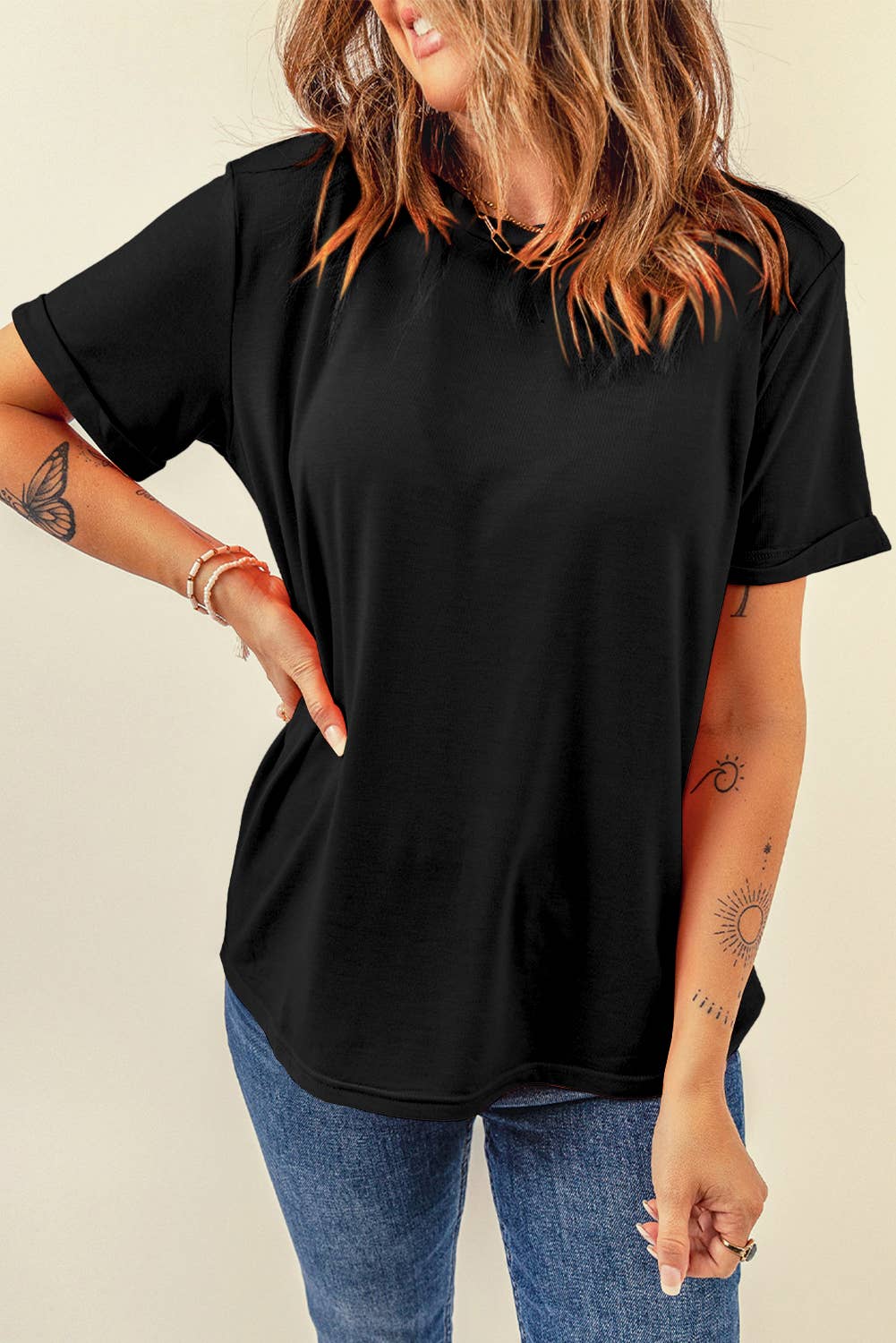 Crew Neck Tee